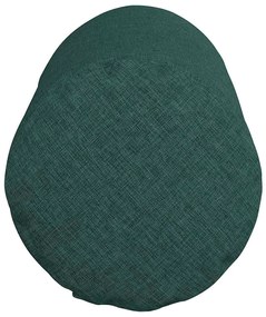 vidaXL Μαξιλάρια Στήριγμα 2 pcs Σκούρο Πράσινο Ø 15 x 40 εκ ύφασμα