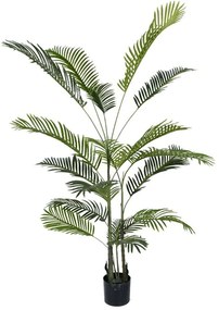Τεχνητό Φυτό Σε Κασπώ Areca ΙΙΙ 316-000013 180cm Green Inart Πολυπροπυλένιο