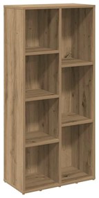 vidaXL Ντουλάπι βιβλίων Βελανιδιά τεχνίτη 50x25x104 cm