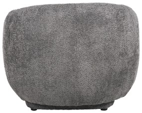 ΠΟΛΥΘΡΟΝΑ KARPEN HM9600.01 ΓΚΡΙ ΜΠΟΥΚΛΕ ΥΦΑΣΜΑ  93x87x78Υ εκ.