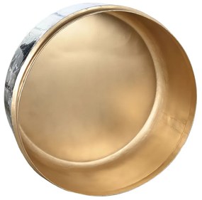 Τραπεζάκι Καφέ DKD Home Decor Σίδερο 120 x 120 x 40 cm
