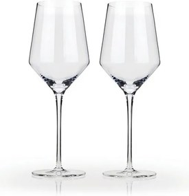 Viski Σετ 2 Ποτηριών Raye Angled Crystal Chardonnay