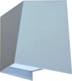Απλίκα επίτοιχη FORMER 4W 230V SMD EPISTAR LED 3000k θερμό λευκό φως 190lm γκρι