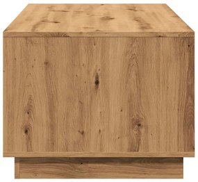 Τραπεζάκι σαλονιού Artisan Oak 102x55x43 cm Κατασκευασμένο ξύλο 856801