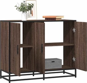 vidaXL Sideboard καφέ δρυς 94x35x76 cm Κατασκευασμένο ξύλο