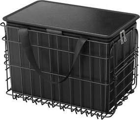 VEVOR Rear Bike Basket Folding Bicycle Basket Cargo Net Liner Waterproof Cover