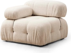 1-Seat Sofa Bubble L1 - Cream Bouclette Cream
