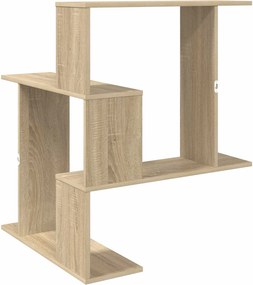 vidaXL Ράφι Τοίχου Sonoma Δρυς 67 x 67 x 87 εκ. Επεξεργασμένο Ξύλο