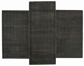 Χαλιά Κρεβατοκάμαρας (Σετ 3τμχ) Polcarpet Parma 150 Anthracite