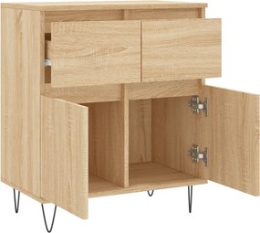 vidaXL Συρταριέρα Sonoma Δρυς 60x35x70 εκ. Επεξεργασμένο Ξύλο