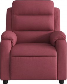 vidaXL Πολυθρόνα Ανακλινόμενη Μπορντό Υφασμάτινη