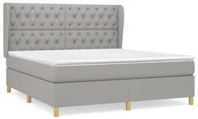 ΚΡΕΒΑΤΙ BOXSPRING ΜΕ ΣΤΡΩΜΑ ΑΝ. ΠΡΑΣΙΝΟ 160X200ΕΚ ΥΦΑΣΜΑΤΙΝΟ 3128773