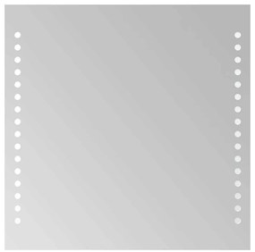 vidaXL Καθρέφτης Μπάνιου με LED 30x30 εκ.