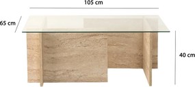 Coffee Table New Escape Travertine