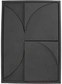 Διακοσμητικό Τοίχου ArteLibre Γκρι Polyresin 49.5x4.5x69.5cm-05154106