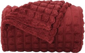vidaXL Κουβέρτα Βεραμάν Κόκκινο 240 x 220 cm Μαλλί