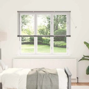 vidaXL Ρολό Παραθύρου με κουρτίνες Άλλο Ασημί 80 x 130 εκ Αλουμίνιο