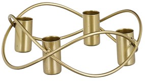 Κηροπήγιο 4 Θέσεων (17x5.5) Edelman Mica Gold 1159002