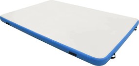 vidaXL Πλατφόρμα Φουσκωτή Πλωτή Μπλε / Λευκή 200 x 150 x 15 εκ.