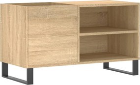 vidaXL Δισκοθήκη Sonoma Δρυς 85 x 38 x 48 εκ. από Επεξεργασμένο Ξύλο