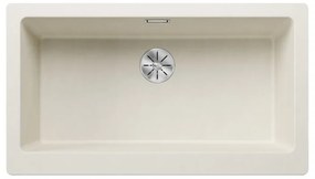 Blanco Vintera XL 9-UF Soft White Silgranit® PuraDur® Γρανιτένιος Νεροχύτης Με Βαλβίδα InFino® 89,6x51cm