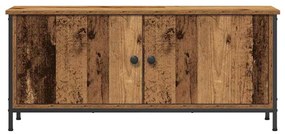 vidaXL Ντουλάπι Τηλεόρασης Παλαιό ξύλο 100 x 35 x 45 εκ.