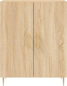 vidaXL Ντουλάπι Sonoma Δρυς 69,5 x 34 x 90 εκ. από Επεξεργασμένο Ξύλο