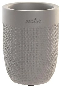 Ποτήρι DKD Home Decor Γκρι Τσιμέντο 8 x 8 x 10,5 cm