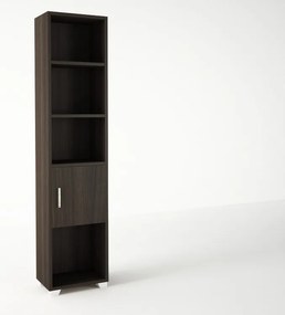 Βιβλιοθήκη σε χρώμα βέγγε 40x30x180