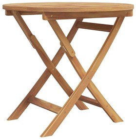 vidaXL Σέτ φαγητού για κήπο 3 pcs Καφέ Στερεό Ξύλο Ακακίας