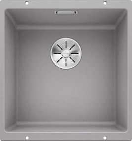 Blanco Subline 400-u - Υποκαθήμενος Νεροχύτης Κουζίνας Γρανίτη 43x46 - Alu Metallic