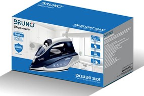 BRUNO σίδερο ατμού Excellent Slide BRN-0145 με κεραμική πλάκα, 2400W