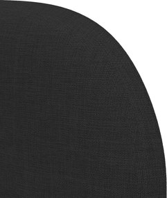 vidaXL Αυτί Κεφαλής Μαύρο 40 x 23 x 6 εκ ύφασμα
