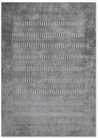 Χαλί Χειροποίητο Smooth Carved Rug Grey - 200x300