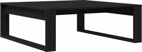 vidaXL Τραπεζάκι σαλονιού Μαύρη Οξυά 100 x 100 x 35 cm
