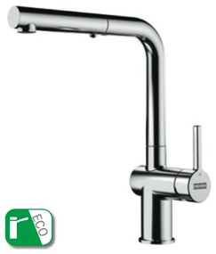 Franke Active L Ντους Χρωμέ Αναμεικτική μπαταρία Κουζίνας 50mm