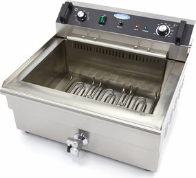 Deep Fryer - 30L - 1 Basket - with Drain Tap