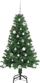 vidaXL Τεχνητό Χριστουγεννιάτικο Δέντρο με 150 LED Πράσινο 150 cm