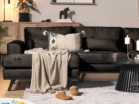 Γωνιακός Καναπές Seattle K101, Γκρι, 351x202x85cm, Πόδια: Ξύλο, Ξύλο: Πεύκο | Epipla1.gr