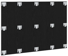 vidaXL Κεφαλάρι Μαύρη δρυς 120 x 1,5 x 80 εκ. Επεξεργασμένο ξύλο