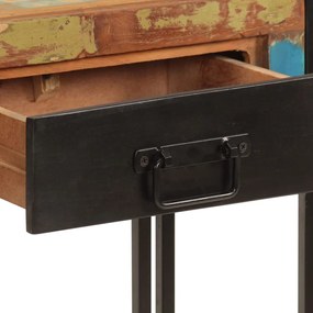 vidaXL Τραπέζι Κονσόλα 110 x 30 x 76 εκ. από Μασίφ Ανακυκλωμένο Ξύλο