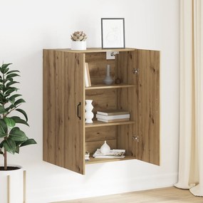 vidaXL Κρεμαστό ντουλάπι Επιτοίχιο artisan δρυς 69.5 x 34 x 90 εκ.