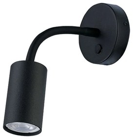 Φωτιστικό Τοίχου Eye Flex S 9068 Black Nowodvorski Metal