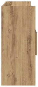 vidaXL Sideboard Artisan Oak 105x30x70 cm Κατασκευασμένο ξύλο