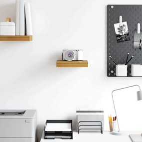 vidaXL Ράφι Τοίχου Επιτοίχιο Μπεζ 23 x 23,5 x 4 εκ Επεξεργασμένο ξύλο