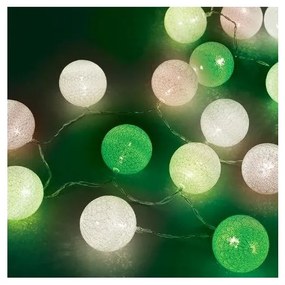 Λαμπάκια Σειρά 20 LED Πολύχρωμο 2,85m Cotton Balls Forest 27-00440 Panagoulas-27-00440-Πολύχρωμο 27-00440