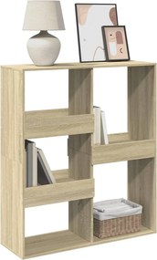 vidaXL Βιβλιοθήκη/Διαχωριστικό Χώρου Δρυς 100x33x115 εκ. Επεξ. Ξύλο