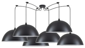 Φωτιστικό Οροφής  SE21-BL-B10-BL6-MS50 ADEPT PENDANT Black Metal Pendant+ - 51W - 100W - 77-8722