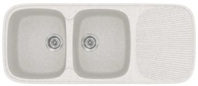 Sanitec Classic 300 Metallic Ice Νεροχύτης 80cm