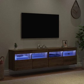 vidaXL Βάσεις τηλεόρασης 2 pcs Artisan Oak Επεξεργασμένο ξύλο